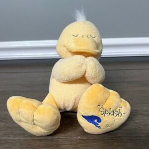 Bright Inspirations Splash Duck Plush Stuffed Animal‎ Toy Yellow